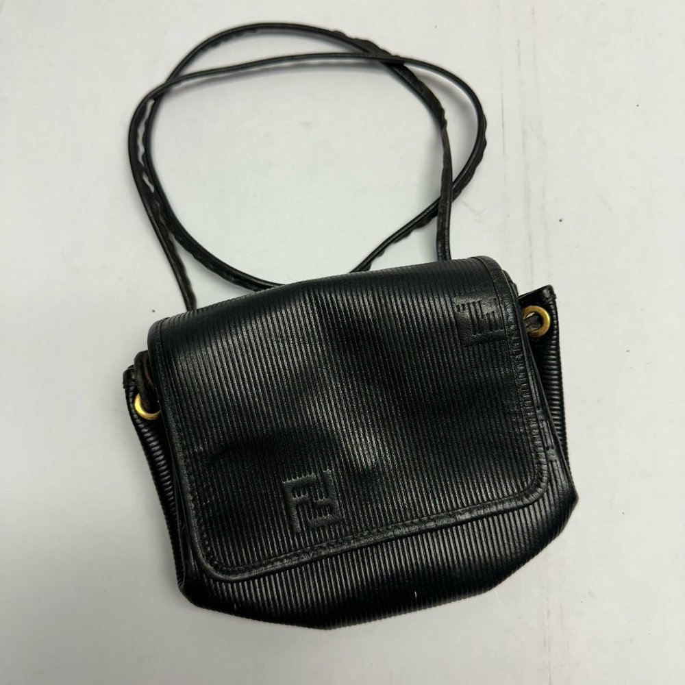 Fendi Black Vintage Crossbody